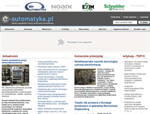 Tablet Screenshot of e-automatyka.pl